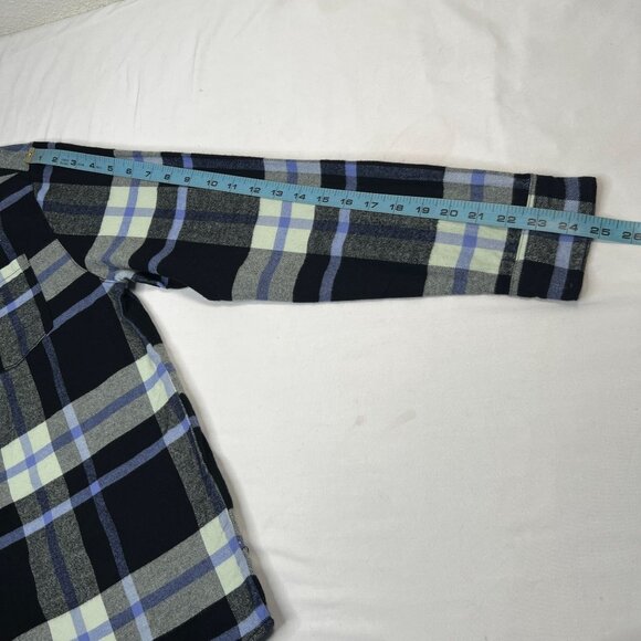 Disney Cakeworthy Maleificent Plaid Flannel Villains Embroidered Unisex Small - Picture 9 of 16